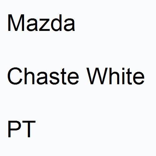 Mazda, Chaste White, PT.